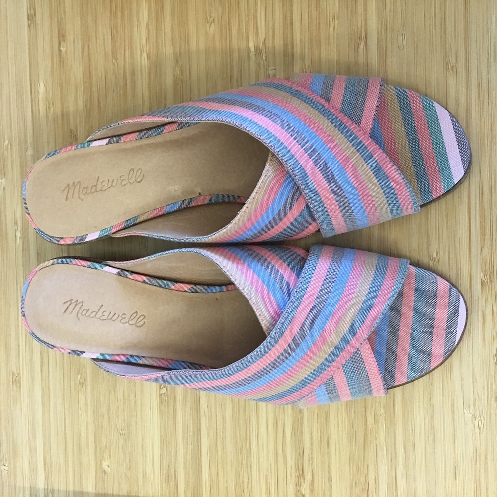 NIB Madewell Criscross Mule